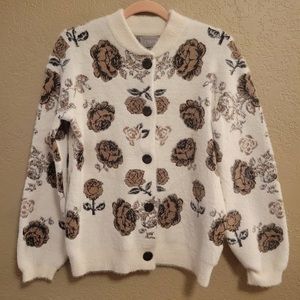 Cyrus Flowered Cardigan